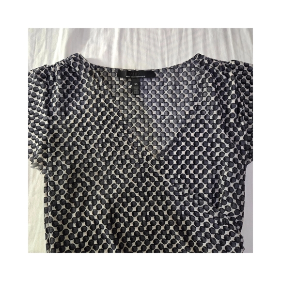 Dreamy dotted blouse by WHBM, White House Black Market 🐦⬛ - Picture 2 of 5